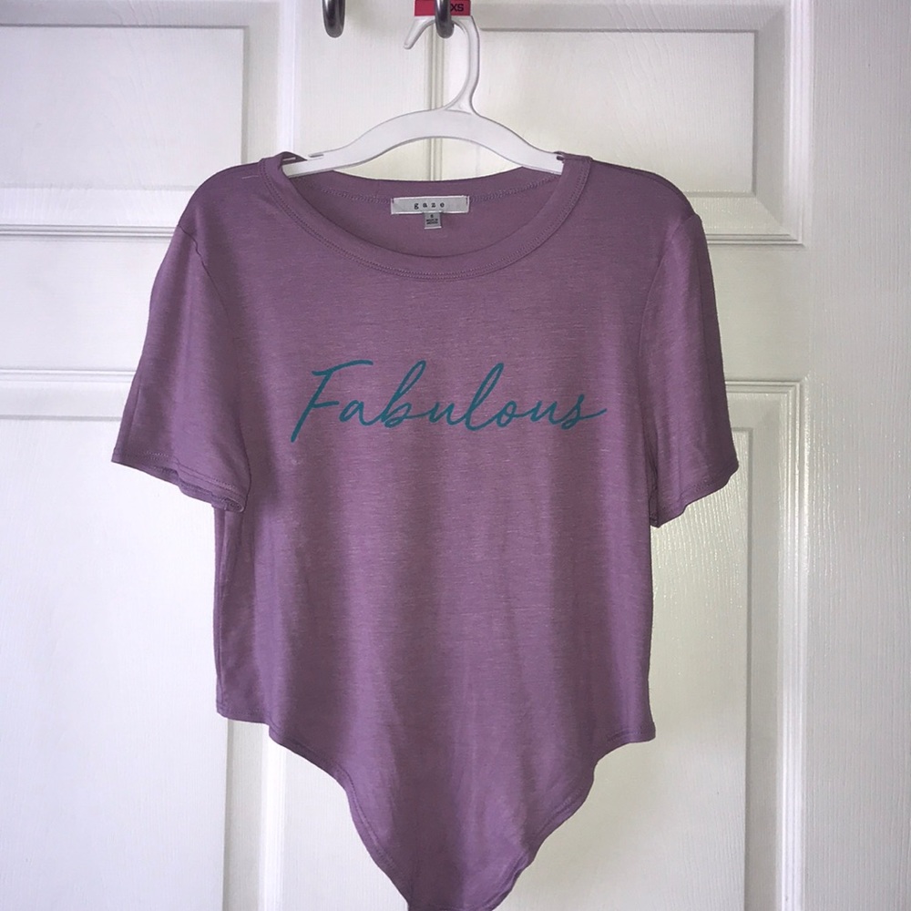 Cropped shirt
